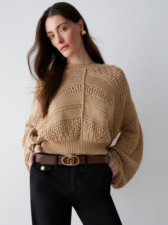 Zdjęcie produktu Liu Jo Reversible Belt Dark Brown