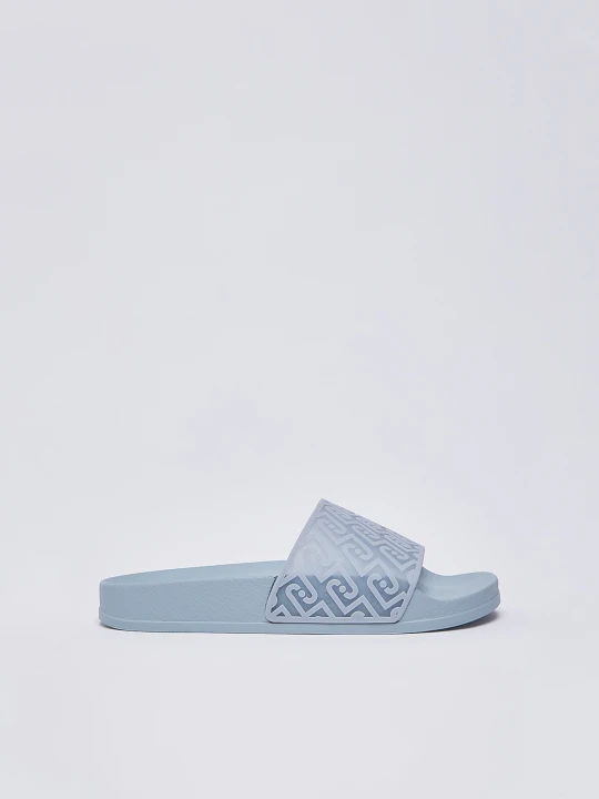 Zdjęcie produktu Liu Jo Sandals With All-over Logo Light Blue