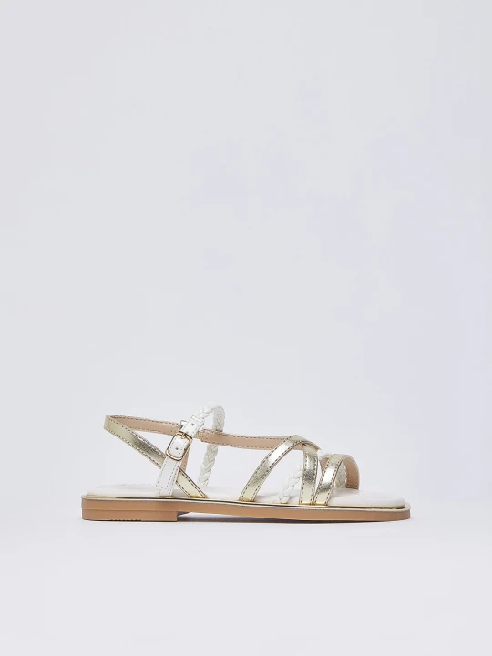 Zdjęcie produktu Liu Jo Sandals With Torchon Straps złoty