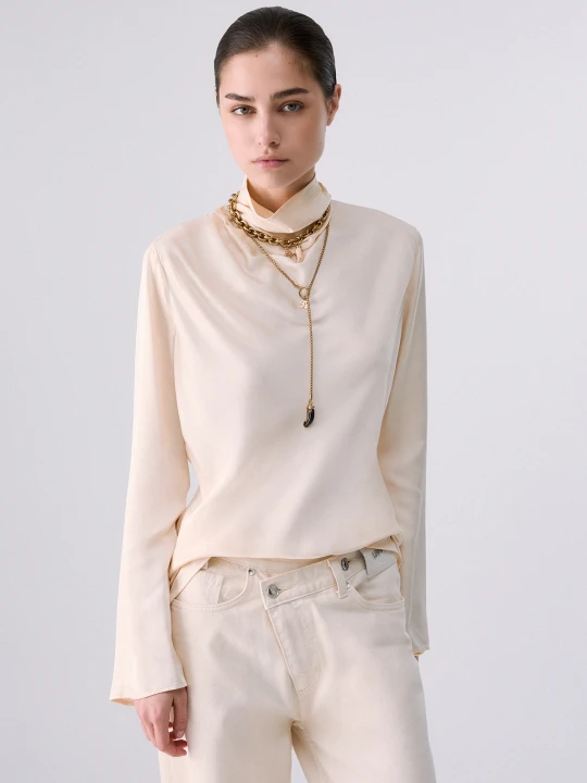 Zdjęcie produktu Liu Jo Satin Blouse Cream
