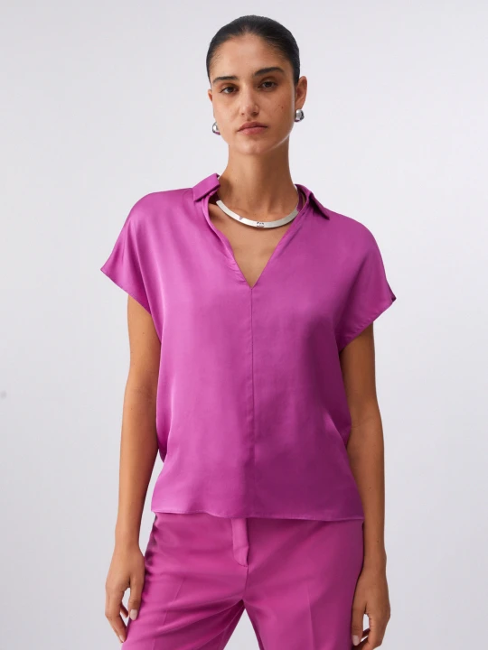 Zdjęcie produktu Liu Jo Satin Blouse Bright Pink