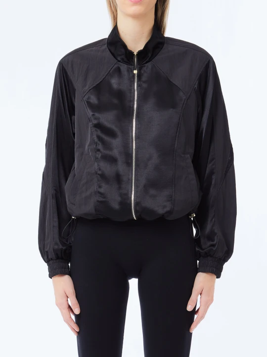 Zdjęcie produktu Liu Jo Satin Bomber Jacket czarny