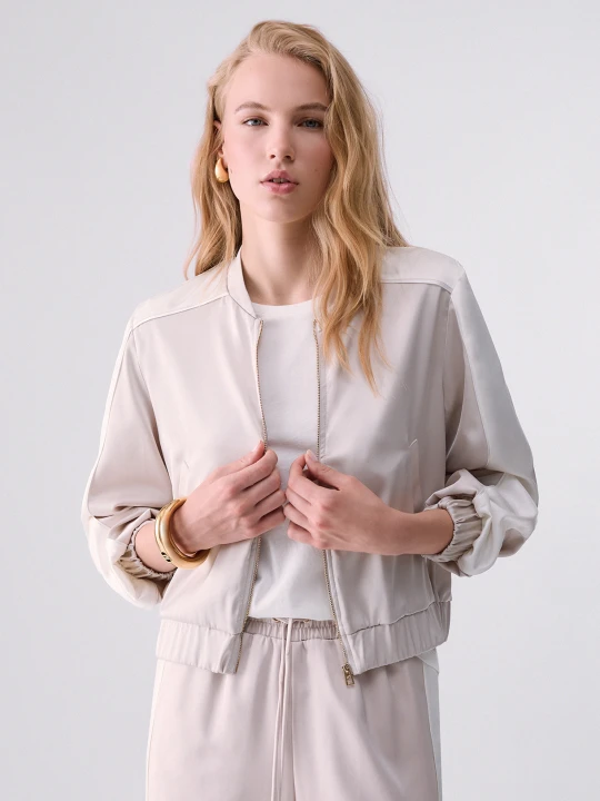 Zdjęcie produktu Liu Jo Jacket In Satin biały