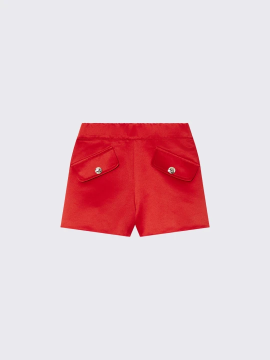 Zdjęcie produktu Liu Jo Satin Shorts czerwony