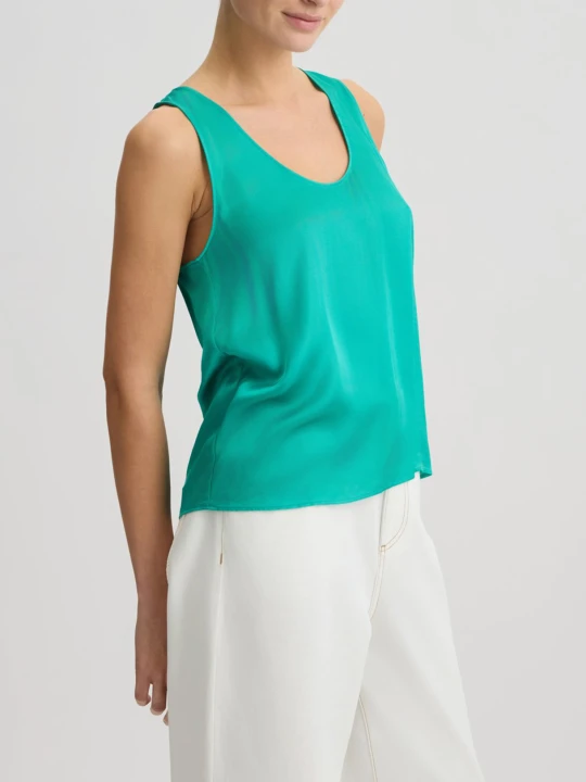Zdjęcie produktu Liu Jo Satin Top Emerald Green