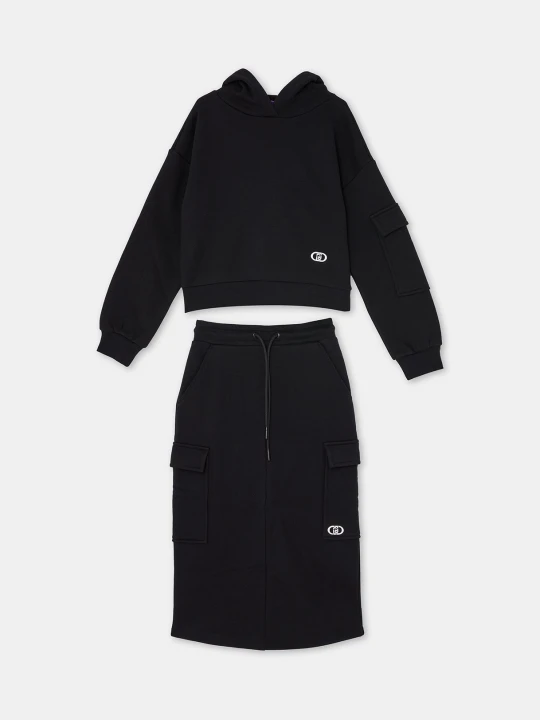 Zdjęcie produktu Liu Jo Set For For Girls In Sweatshirt czarny