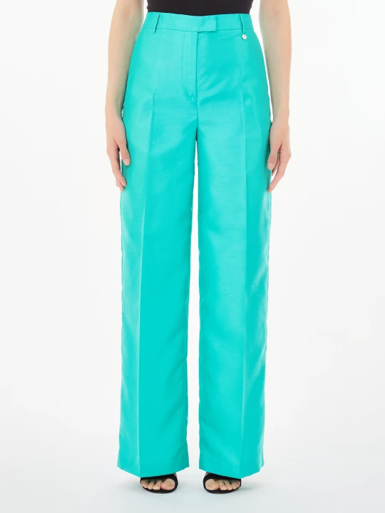 Zdjęcie produktu Liu Jo Shantung Long Pant Emerald Green