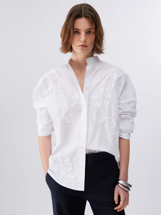 Zdjęcie produktu Liu Jo Shirt With Embroidery biały