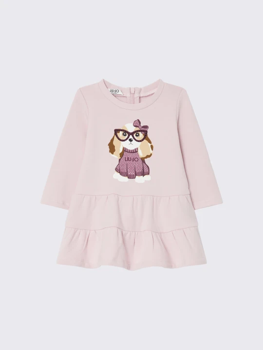 Zdjęcie produktu Liu Jo Short Dress In Sweatshirt różowy