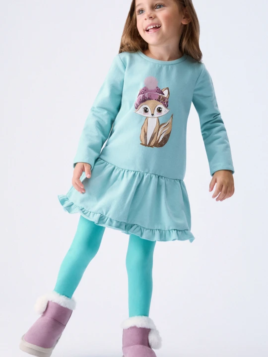 Zdjęcie produktu Liu Jo Short Fleece Dress Mint