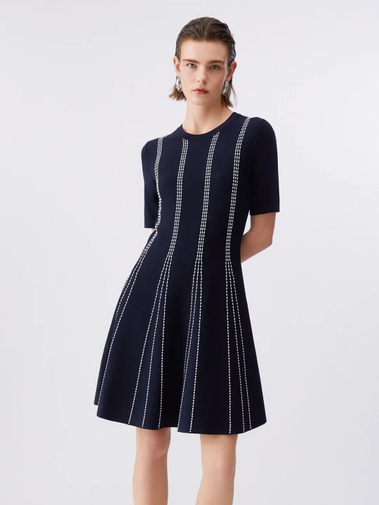 Zdjęcie produktu Liu Jo Short Knit Dress niebieski