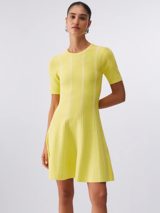 Zdjęcie produktu Liu Jo Short Knit Dress żółty