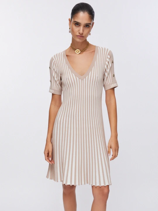 Zdjęcie produktu Liu Jo Short Knit Dress beżowy