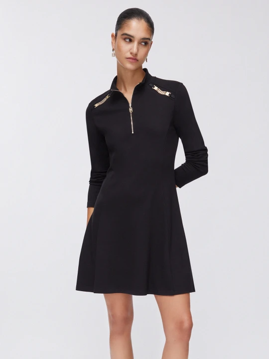 Zdjęcie produktu Liu Jo Short Milano Stitch Dress czarny
