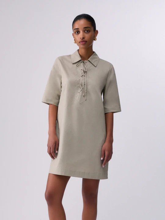 Zdjęcie produktu Liu Jo Short Poplin Dress szary
