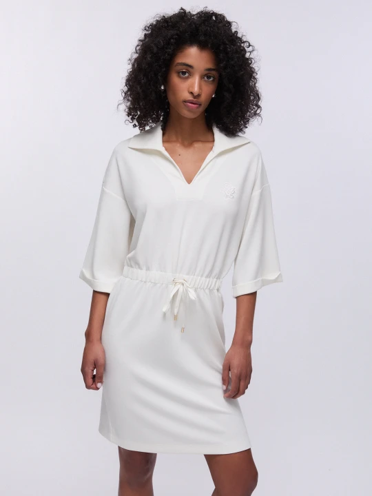 Zdjęcie produktu Liu Jo Short Scuba Dress Milky White