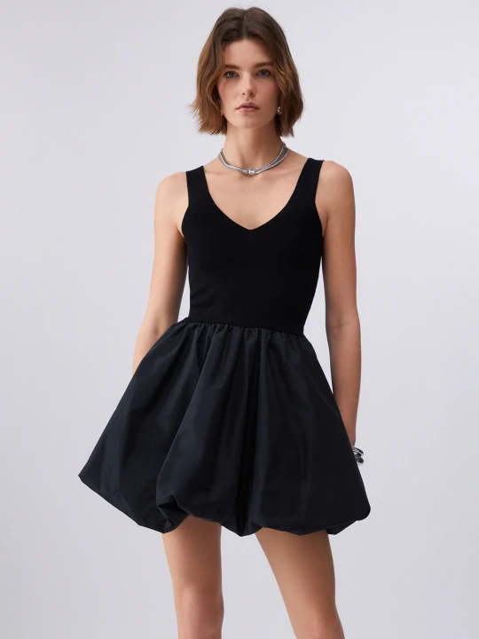 Zdjęcie produktu Liu Jo Short Taffeta Dress czarny