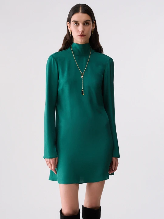 Zdjęcie produktu Liu Jo Short Twill Dress Dark Green