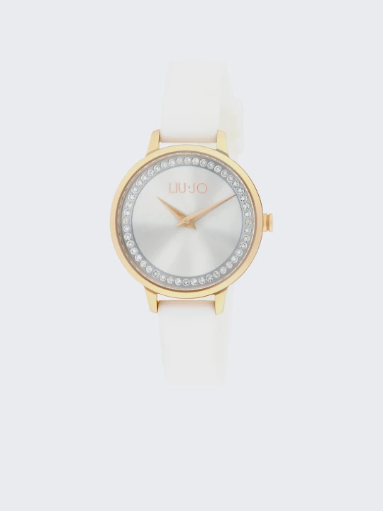Zdjęcie produktu Liu Jo Silicone Watch With Brill biały
