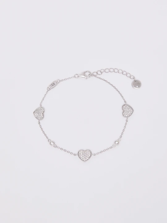 Zdjęcie produktu Liu Jo Bracelet In Silver With Hearts Jewel