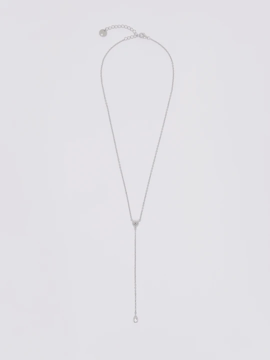 Zdjęcie produktu Liu Jo Silver Necklace With Jewel Pendant