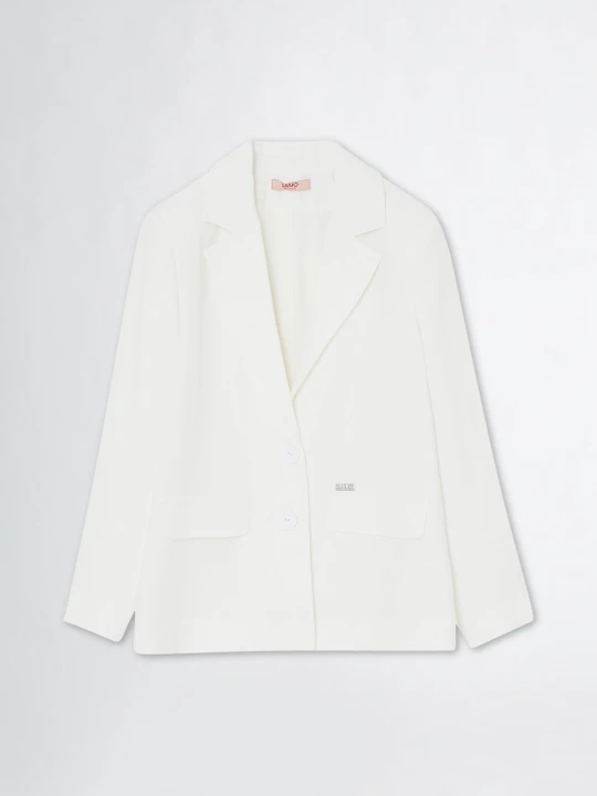 Zdjęcie produktu Liu Jo Single-breasted Blazer biały