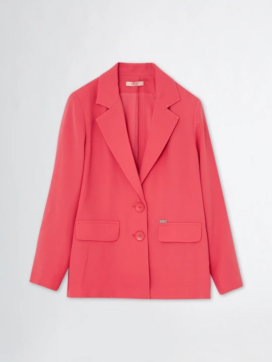 Zdjęcie produktu Liu Jo Single-breasted Blazer Peach