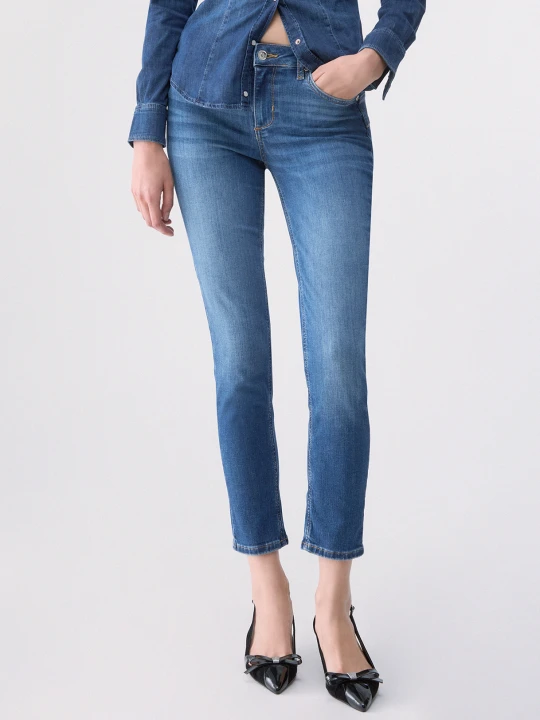 Zdjęcie produktu Liu Jo Skinny Jeans Dark Blue Denim