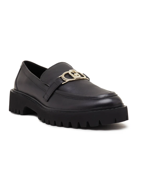 Zdjęcie produktu Liu Jo Skórzane loafersy CORA 01 czarny