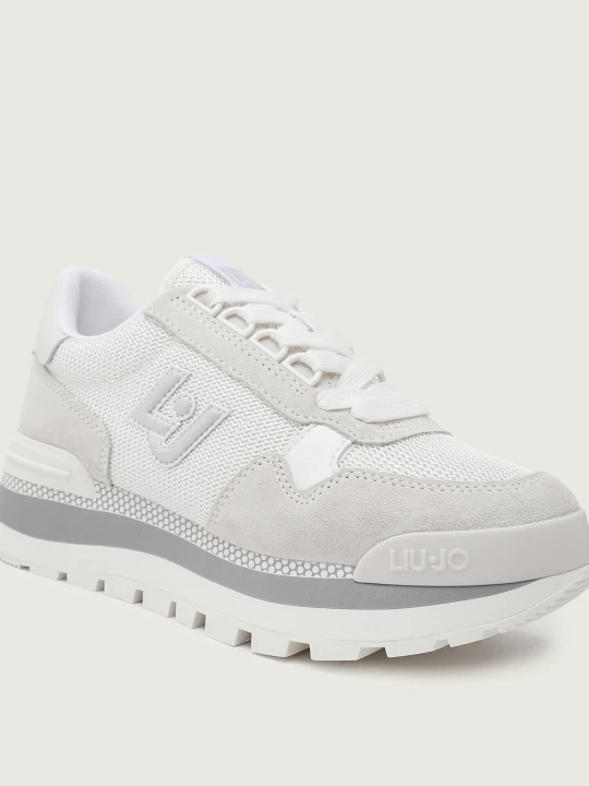 Zdjęcie produktu Liu Jo Sneakersy AMAZING 16 | zamsz biały