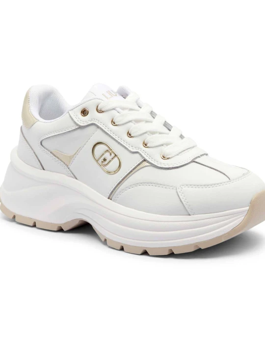 Zdjęcie produktu Liu Jo Skórzane sneakersy EVA 02 biały