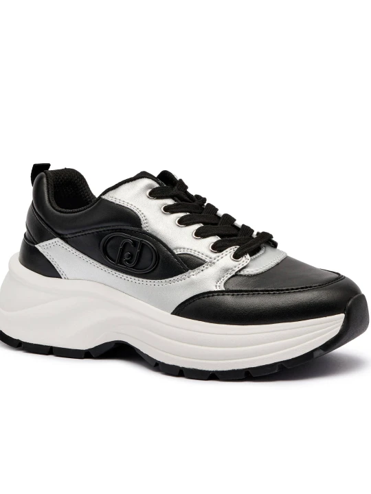 Zdjęcie produktu Liu Jo Skórzane sneakersy Eva 06 czarny
