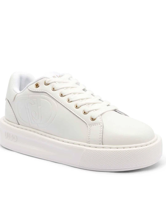 Zdjęcie produktu Liu Jo Skórzane sneakersy KYLIE 32 biały