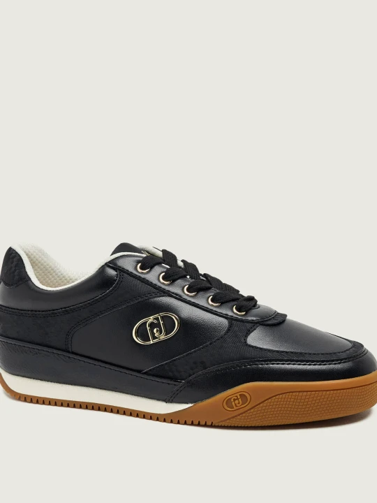 Zdjęcie produktu Liu Jo Skórzane sneakersy Lewis 01 czarny