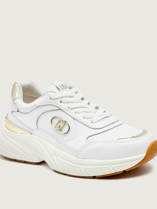 Zdjęcie produktu Liu Jo Skórzane sneakersy LJ01 01 biały