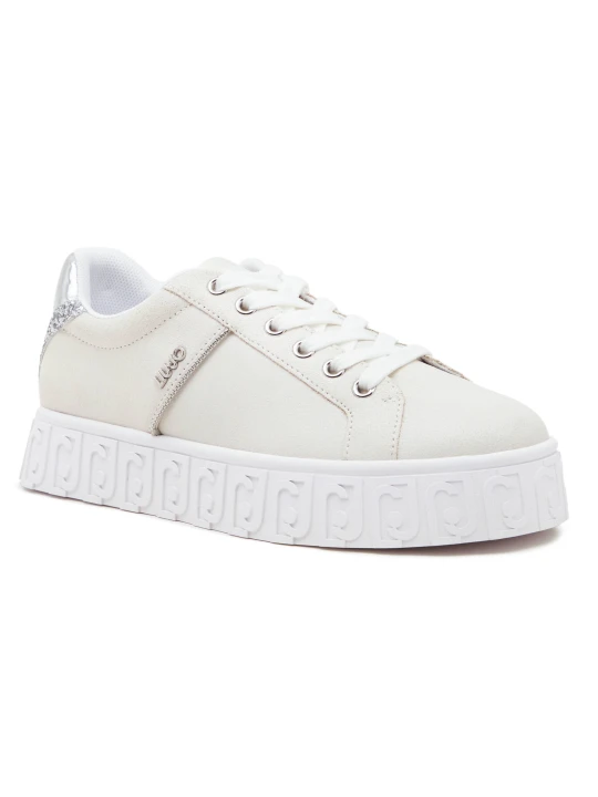 Zdjęcie produktu Liu Jo Skórzane sneakersy LOVELY 03 beżowy