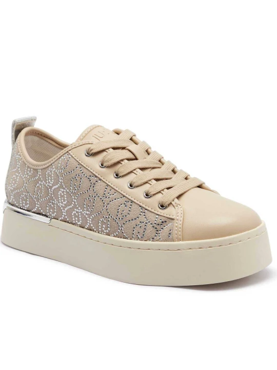 Zdjęcie produktu Liu Jo Sneakersy PRETTY 02 | zamsz beżowy