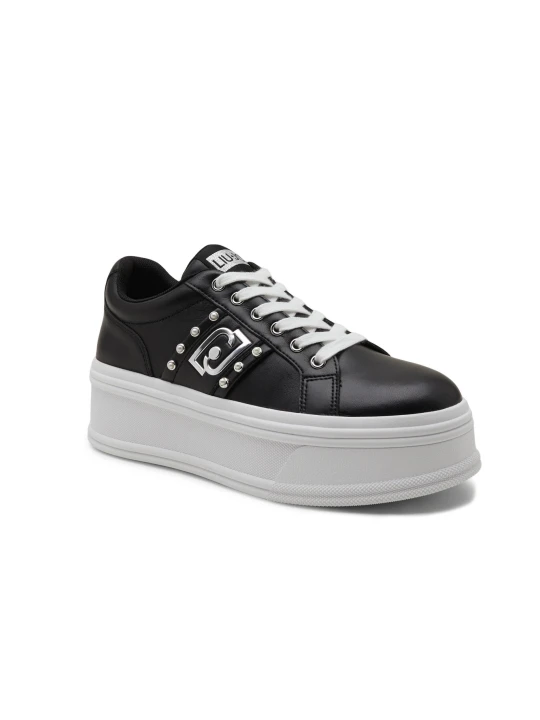Zdjęcie produktu Liu Jo Skórzane sneakersy SELMA 04 czarny