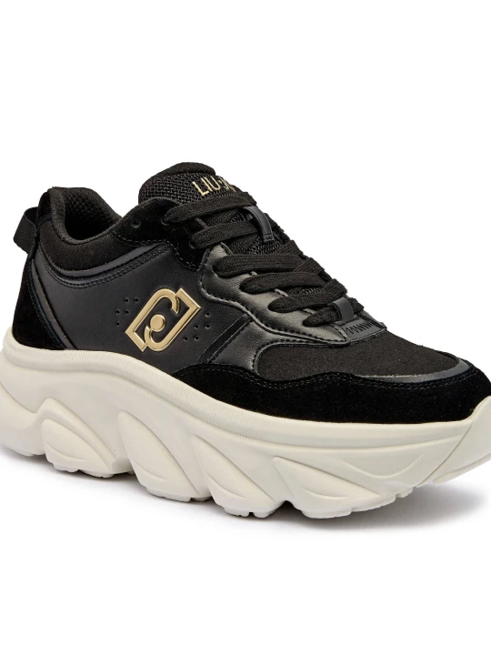 Zdjęcie produktu Liu Jo Skórzane sneakersy STEFFY 01 czarny