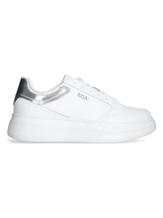 Zdjęcie produktu Liu Jo Skórzane sneakersy w kolorze białym rozmiar: 37