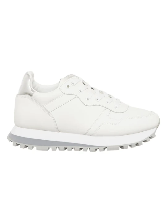 Zdjęcie produktu Liu Jo Skórzane sneakersy w kolorze białym rozmiar: 39