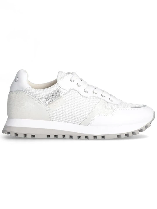 Zdjęcie produktu Liu Jo Skórzane sneakersy w kolorze białym rozmiar: 40