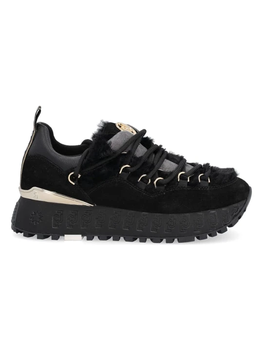 Zdjęcie produktu Liu Jo Skórzane sneakersy w kolorze czarnym rozmiar: 38
