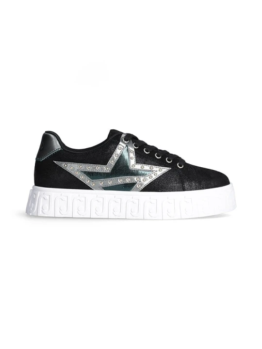 Zdjęcie produktu Liu Jo Skórzane sneakersy w kolorze czarnym rozmiar: 36