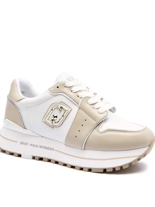 Zdjęcie produktu Liu Jo Skórzane sneakersy Wonder 85 biały