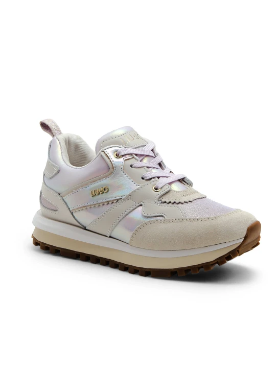Zdjęcie produktu Liu Jo Skórzane sneakersy WONDER UP 2 beżowy