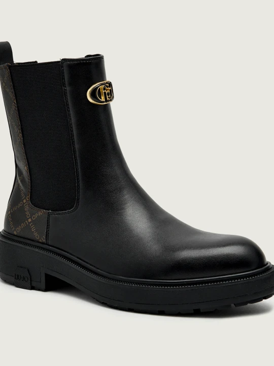 Zdjęcie produktu Liu Jo Skórzane sztyblety LONDON 02 czarny