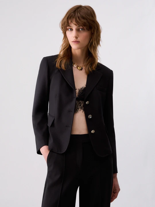 Zdjęcie produktu Liu Jo Slim Blazer Fit czarny