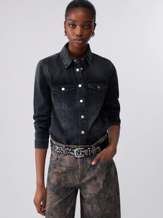 Zdjęcie produktu Liu Jo Slim Fit Denim Shirt