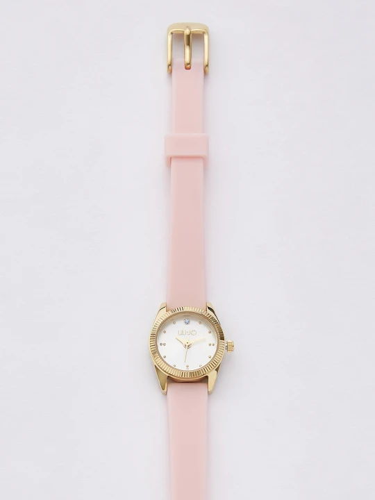 Zdjęcie produktu Liu Jo Slim Silicone Watch różowy